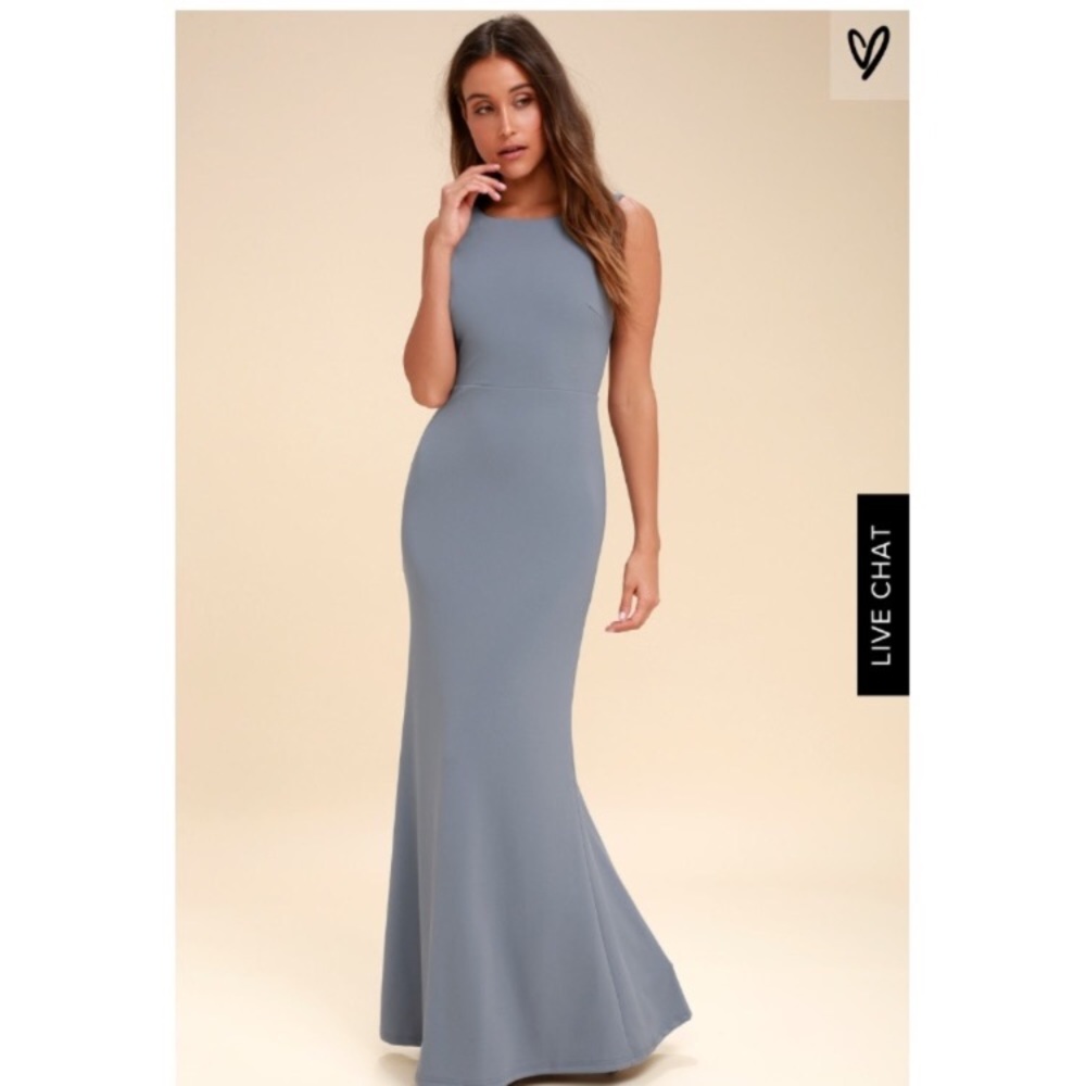 Lulu’s Hollywood Boulevard Backless Dress